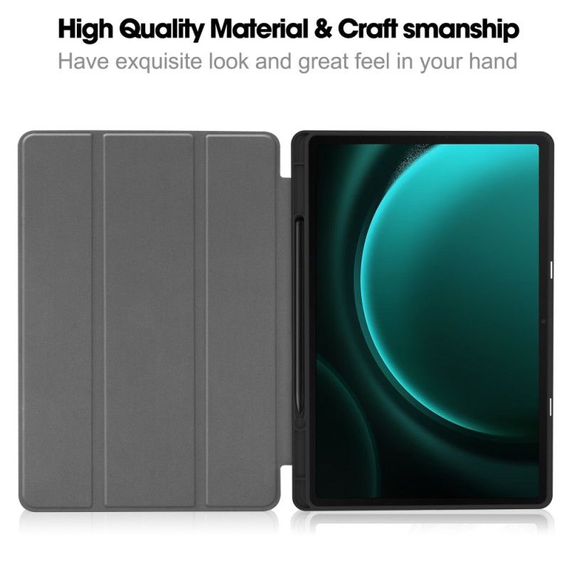 Smart Case Samsung Galaxy Tab S9 FE Plus / Tab S9 Plus Renforcée Porte-Stylet