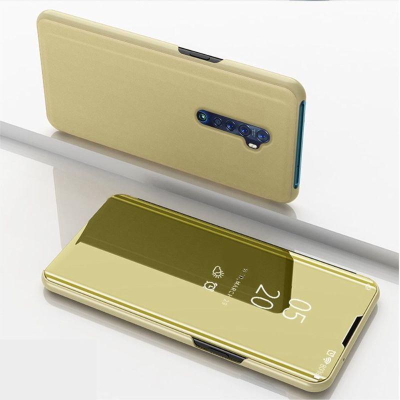 Coque Oppo Reno 2Z avec rabat effet miroir