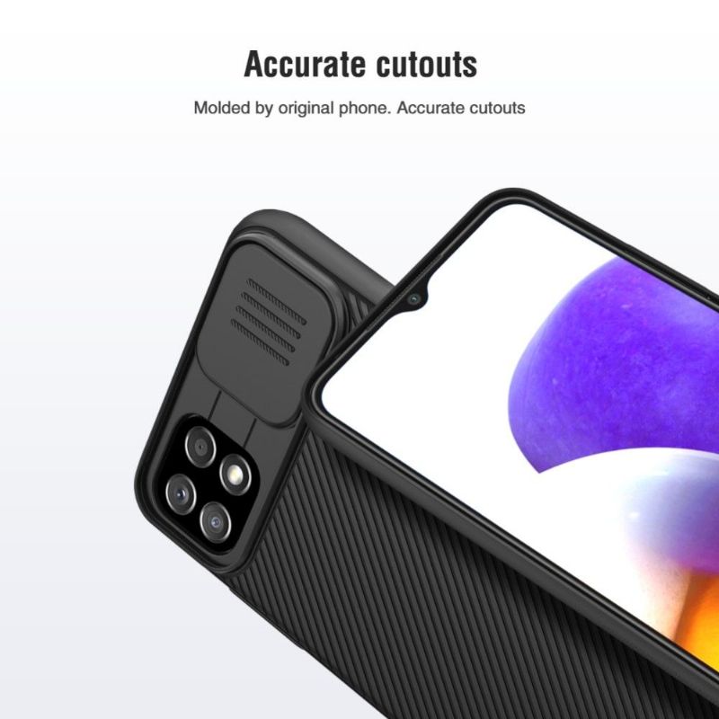 CamShield - Coque Samsung Galaxy A22 5G avec cache objectif arrière