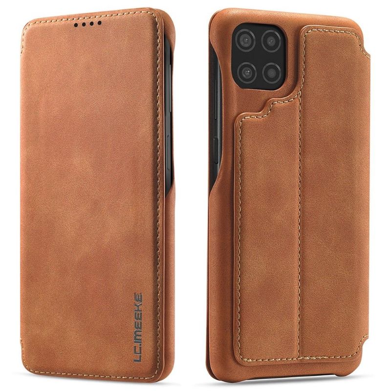 Coque avec rabat Samsung Galaxy A22 5G en simili cuir