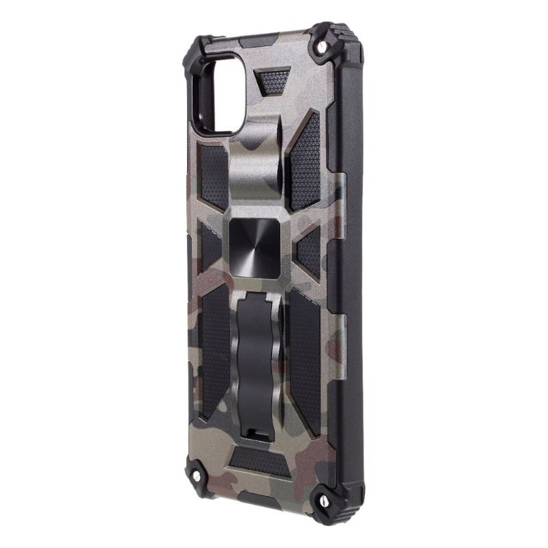 Coque Samsung Galaxy A22 5G Camouflage Militaire Fonction Support