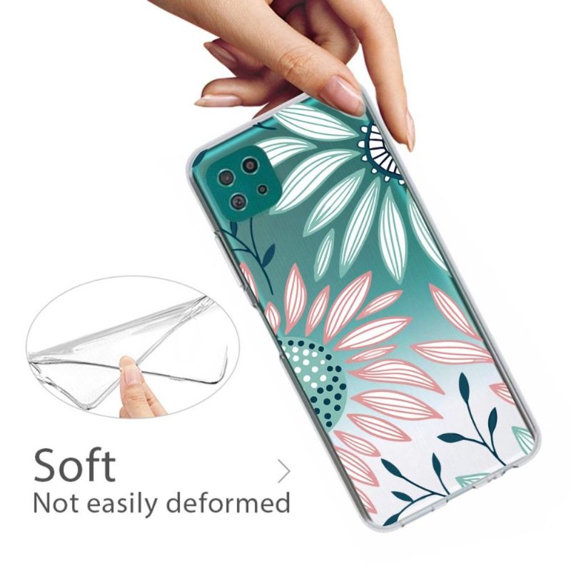 Coque Samsung Galaxy A22 5G Daisy fleurs