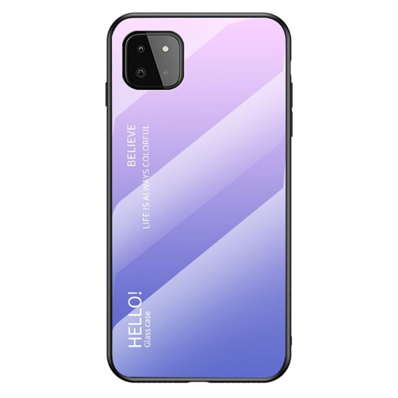 Coque Samsung Galaxy A22 5G dégradé de couleurs