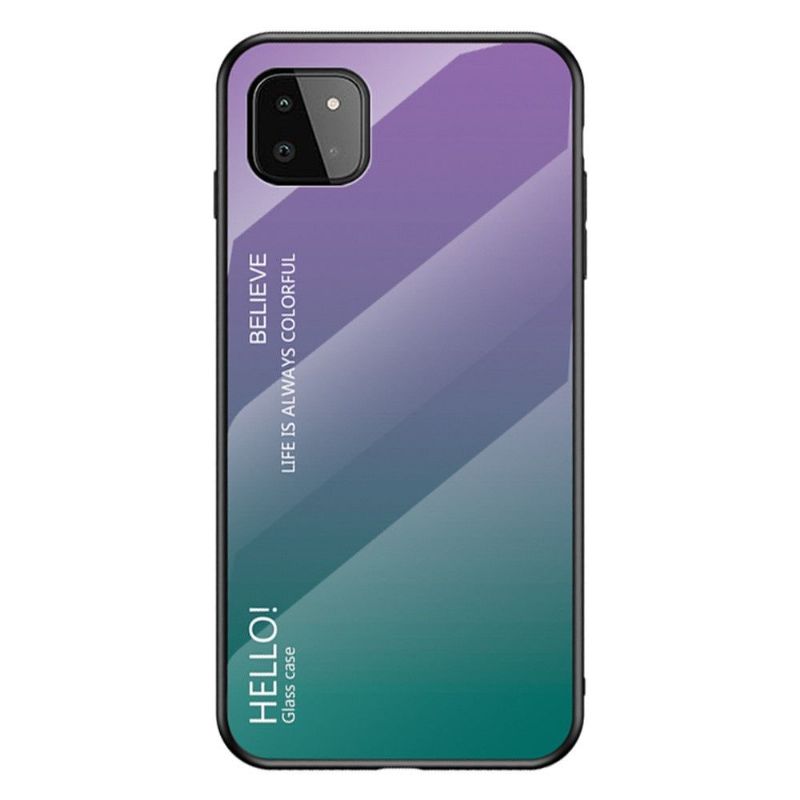 Coque Samsung Galaxy A22 5G dégradé de couleurs