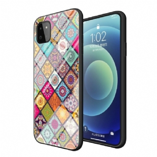 Coque Samsung Galaxy A22 5G Kaleidoscope Mandala avec support