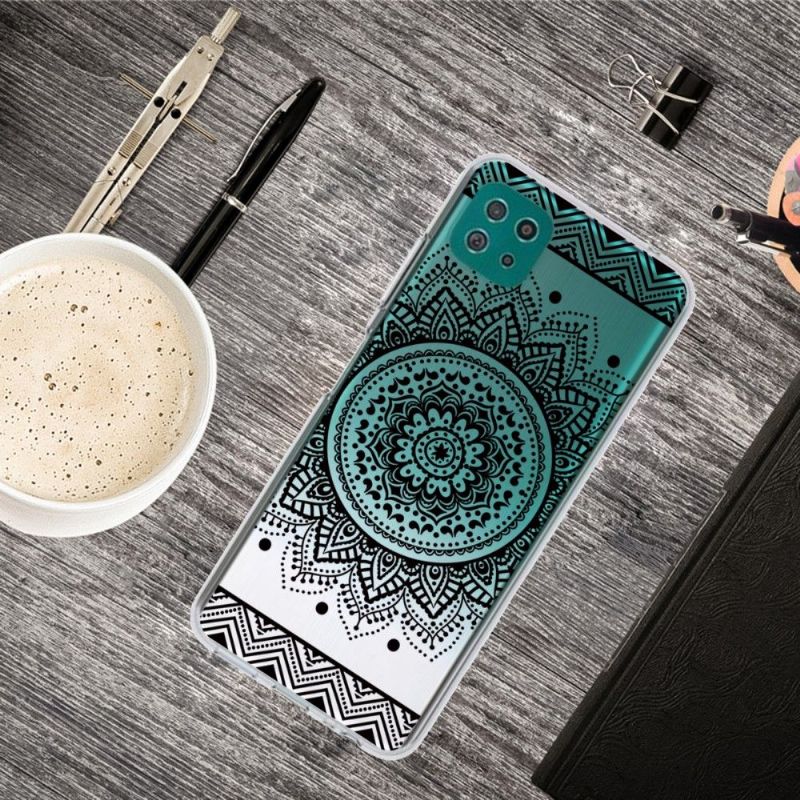 Coque Samsung Galaxy A22 5G Mandala Dentelle