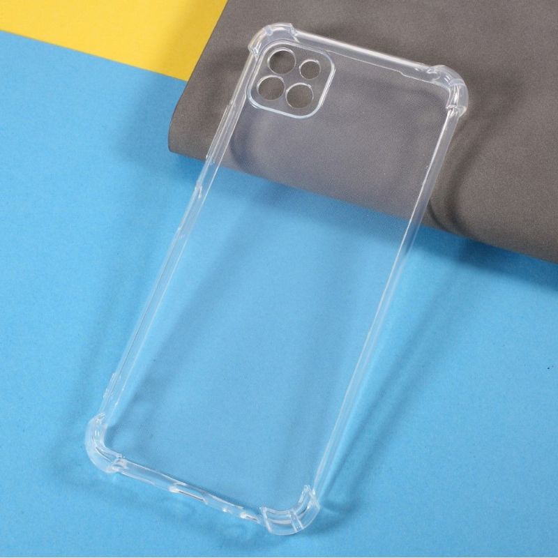 Coque Samsung Galaxy A22 5G transparente angles renforcés