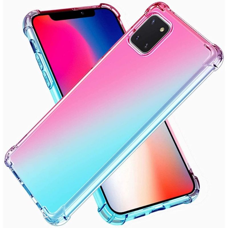 Coque Samsung Galaxy A22 5G Transparente Bicolore