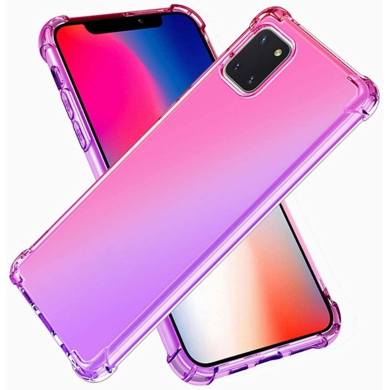 Coque Samsung Galaxy A22 5G Transparente Bicolore