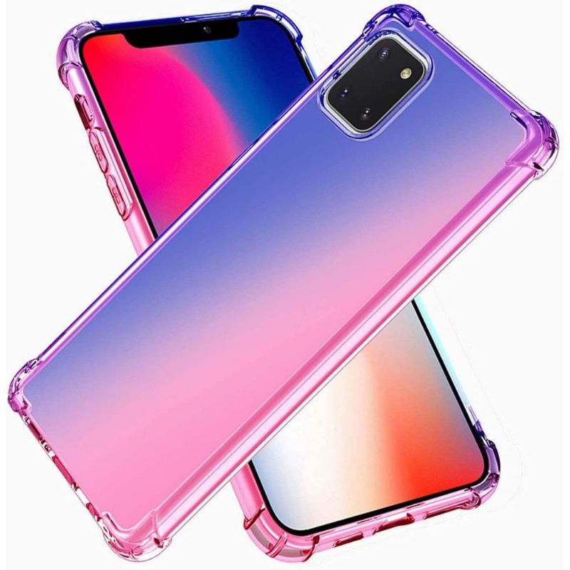 Coque Samsung Galaxy A22 5G Transparente Bicolore