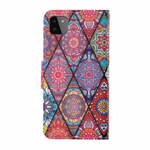 Housse Samsung Galaxy A22 5G Kaleidoscope Mandala