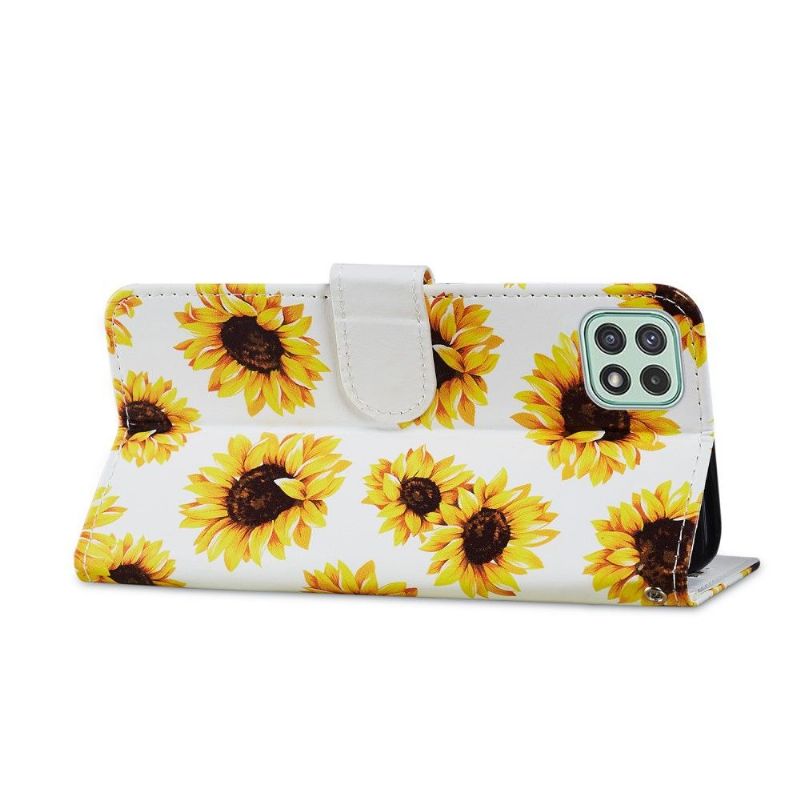 Housse Samsung Galaxy A22 5G Tournesol Fleur