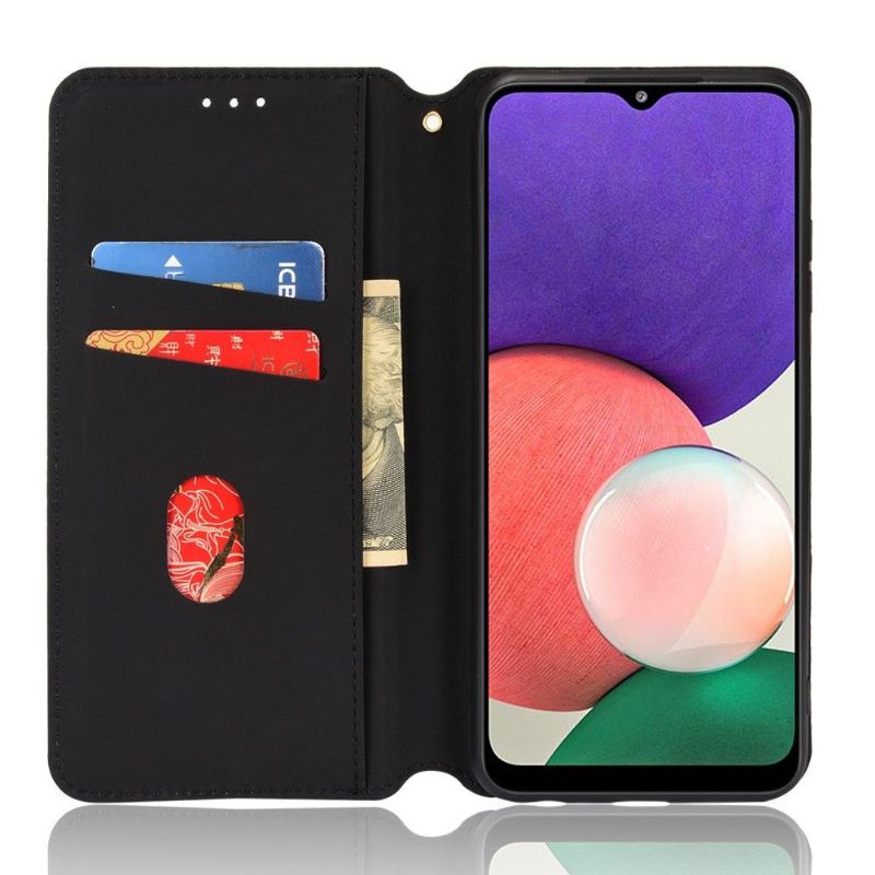 Samsung Galaxy A22 5G - Housse flip cover design géométrie