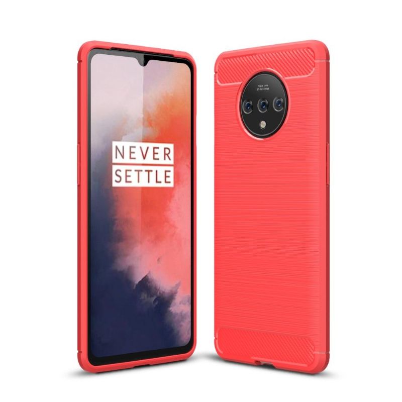 OnePlus 7T - Coque Brossée en Gel