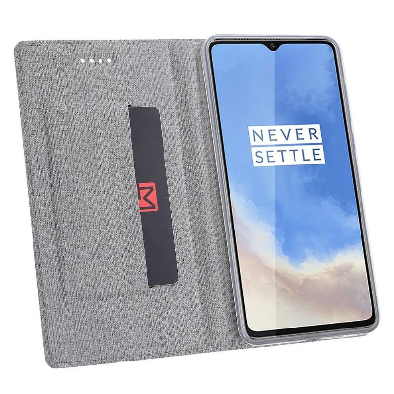 OnePlus 7T - Housse croisillons fonction support