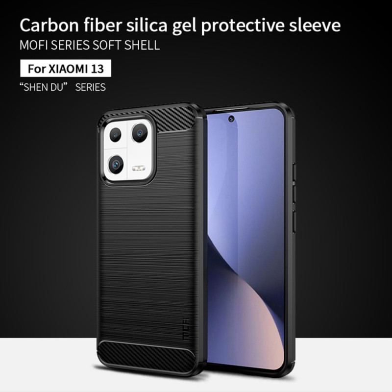 Coque Xiaomi 13 Fibre Carbone Brossée MOFI