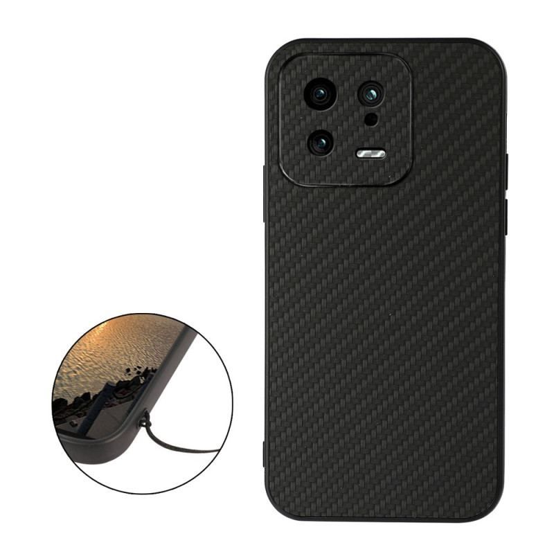 Coque Xiaomi 13 Fibre Carbone Classique