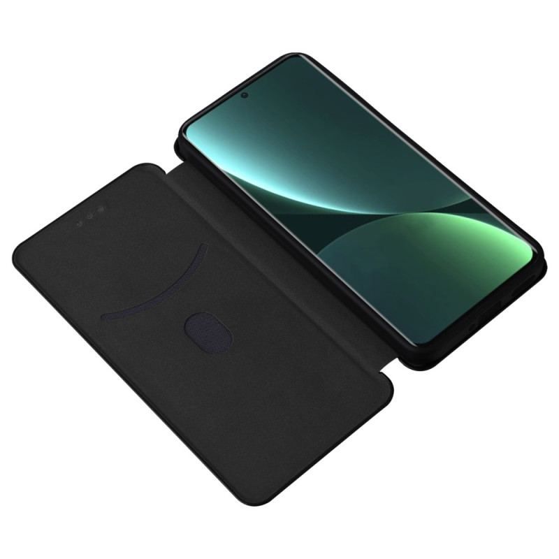 Flip Cover Xiaomi 13 Fibre Carbone Colorée