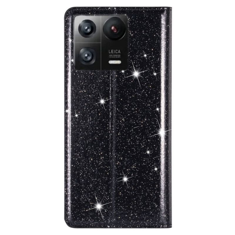 Flip Cover Xiaomi 13 Style Paillettes