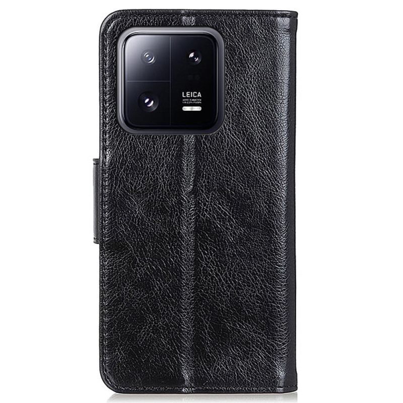 Housse Xiaomi 13 Cuir Nappa Fendu