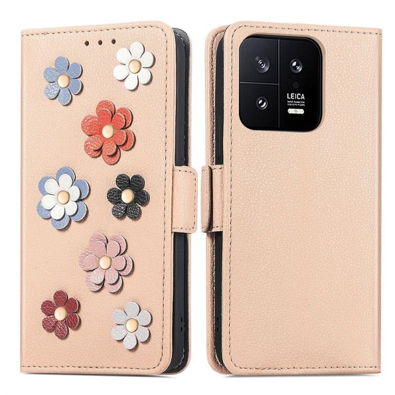 Housse Xiaomi 13 Fleurs Décoratives