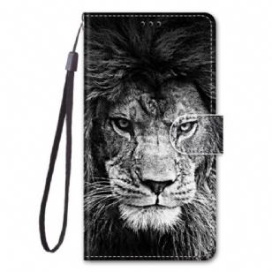 Housse Xiaomi 13 Lion à Lanière