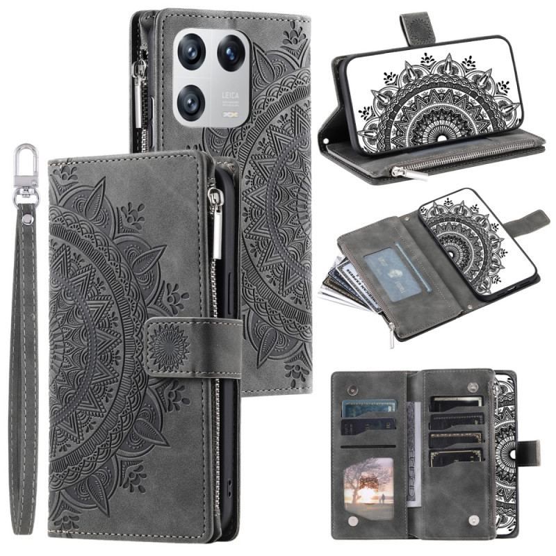 Housse Xiaomi 13 Portefeuille Mandala