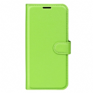 Housse Xiaomi 13 Simili Cuir Litchi Classique