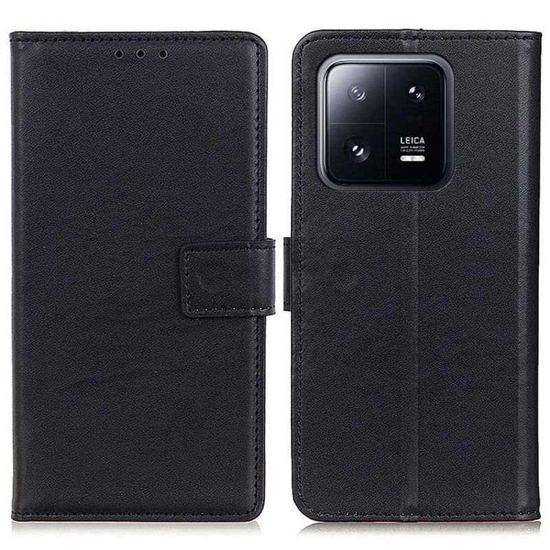 Housse Xiaomi 13 Simili Cuir Simple