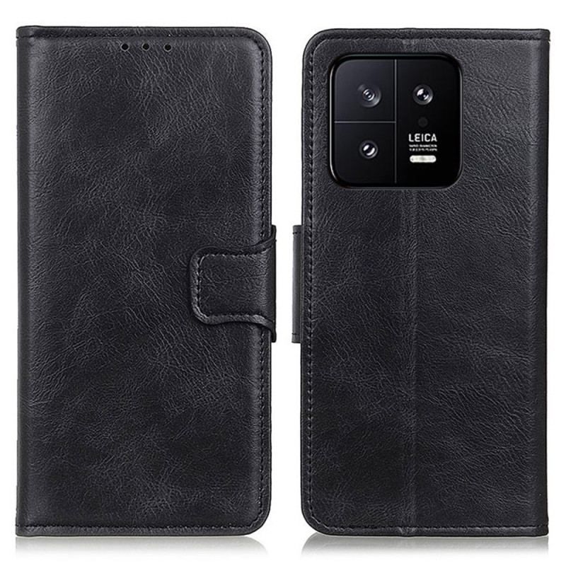 Housse Xiaomi 13 Style Cuir Fermoir Réversible