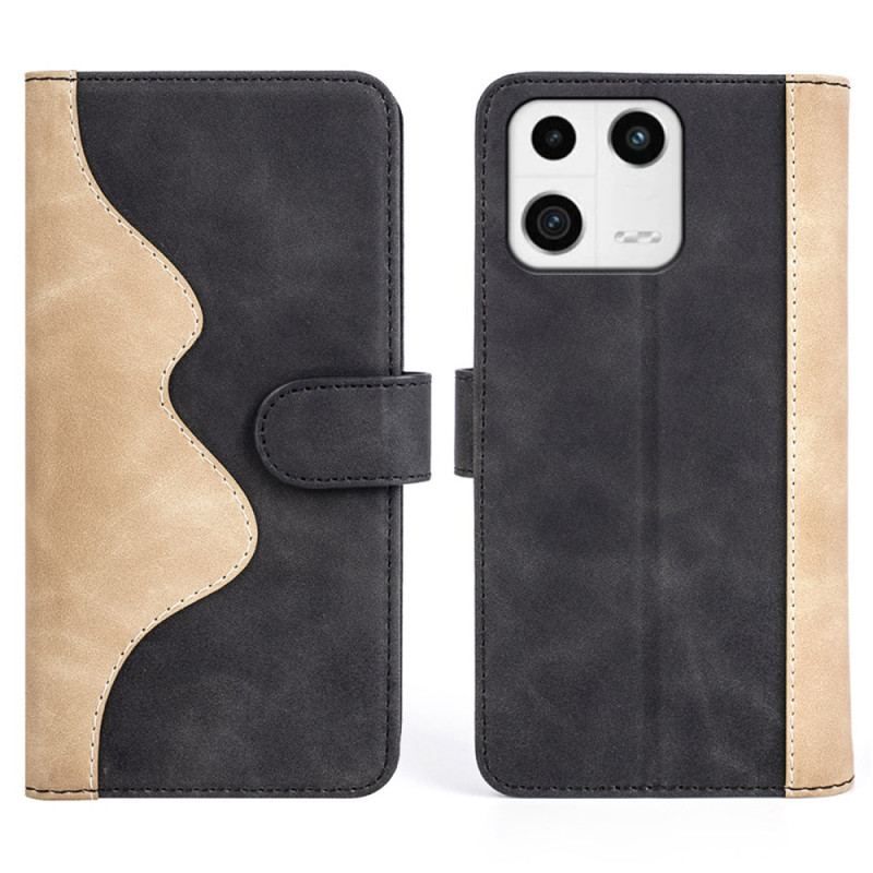 Housse Xiaomi 13 Style cuir Vague