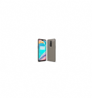 Coque OnePlus 6 Carbone brossée