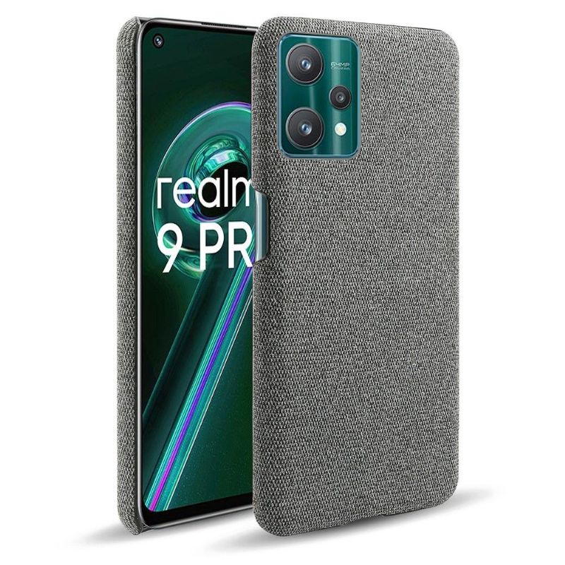 Coque Realme 9 Pro revêtement tissu