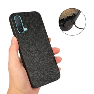 Coque OnePlus Nord CE 5G cuir véritable grainé