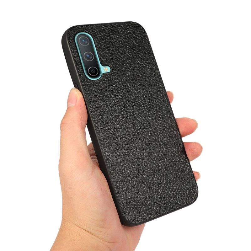 Coque OnePlus Nord CE 5G cuir véritable grainé