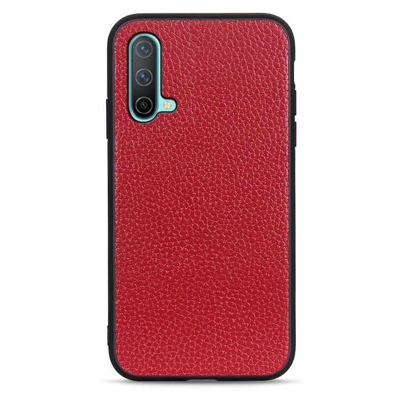 Coque OnePlus Nord CE 5G cuir véritable grainé