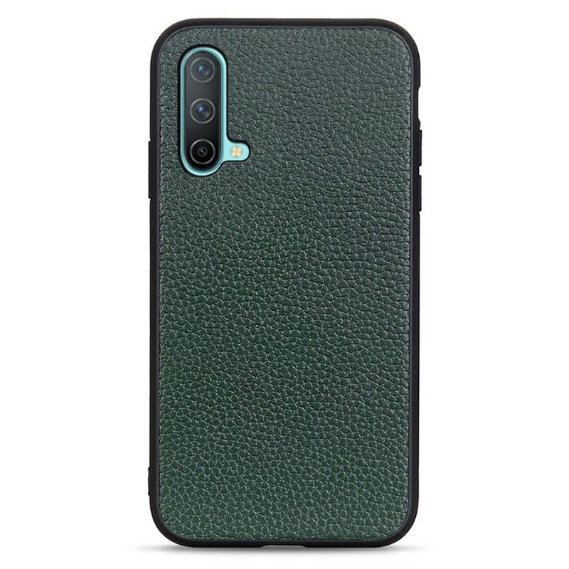 Coque OnePlus Nord CE 5G cuir véritable grainé