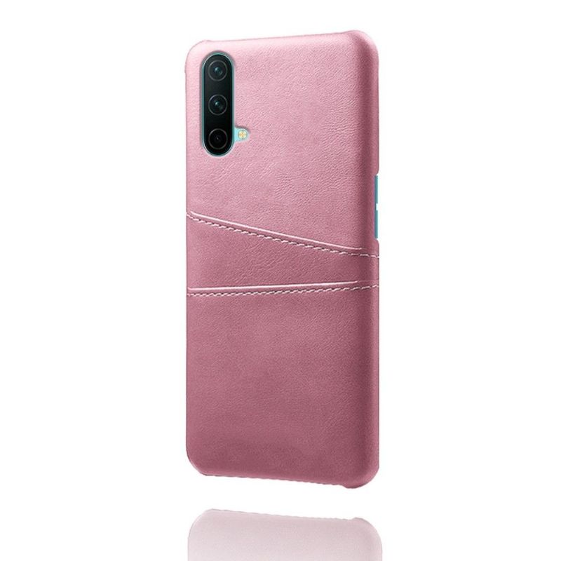 Coque OnePlus Nord CE 5G effet cuir porte cartes