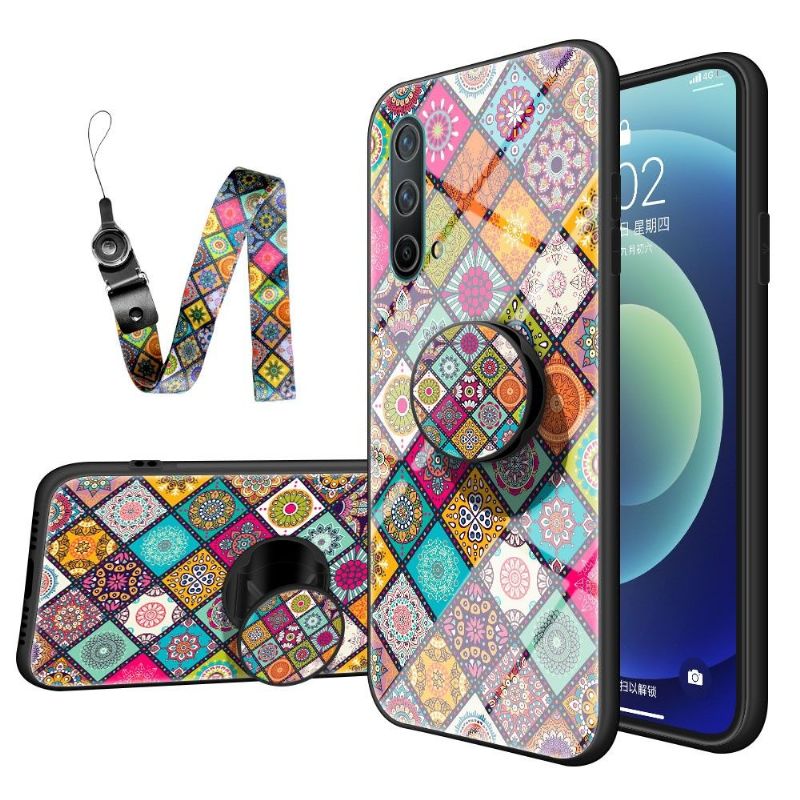 Coque OnePlus Nord CE 5G Kaleidoscope Mandala avec support