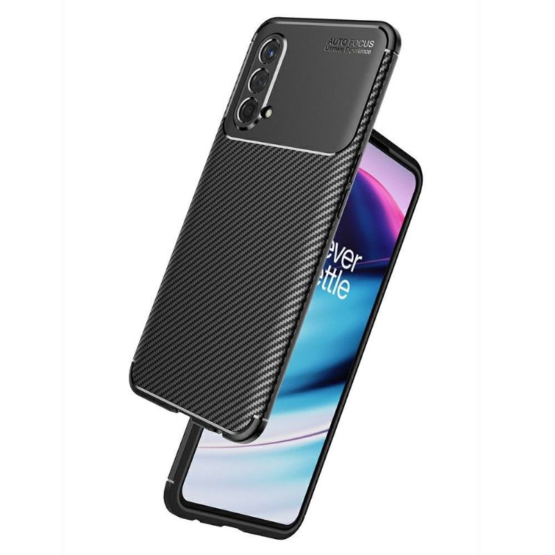 Coque OnePlus Nord CE 5G style fibre de carbone