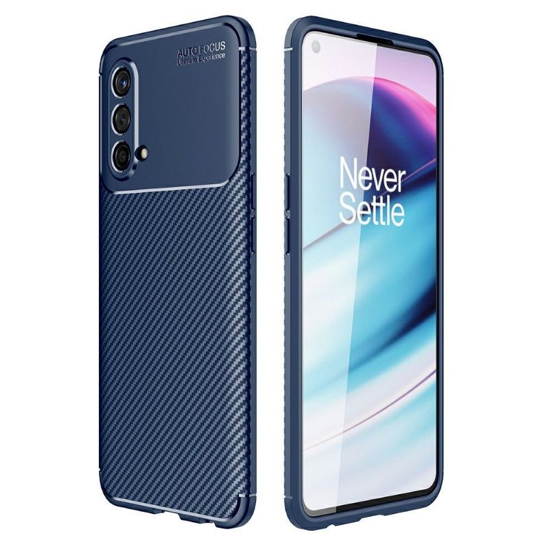 Coque OnePlus Nord CE 5G style fibre de carbone