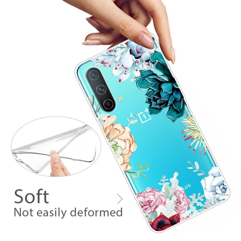 Coque OnePlus Nord CE 5G variété de fleurs