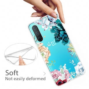 Coque OnePlus Nord CE 5G variété de fleurs