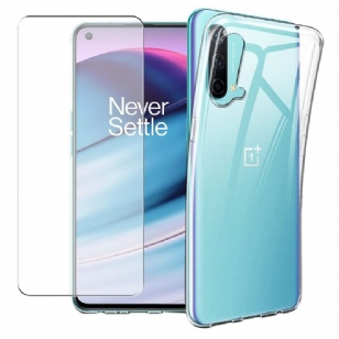 OnePlus Nord CE 5G - Coque + protection d'écran en verre trempé