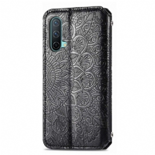 OnePlus Nord CE 5G - Housse Flip Chic Mandala