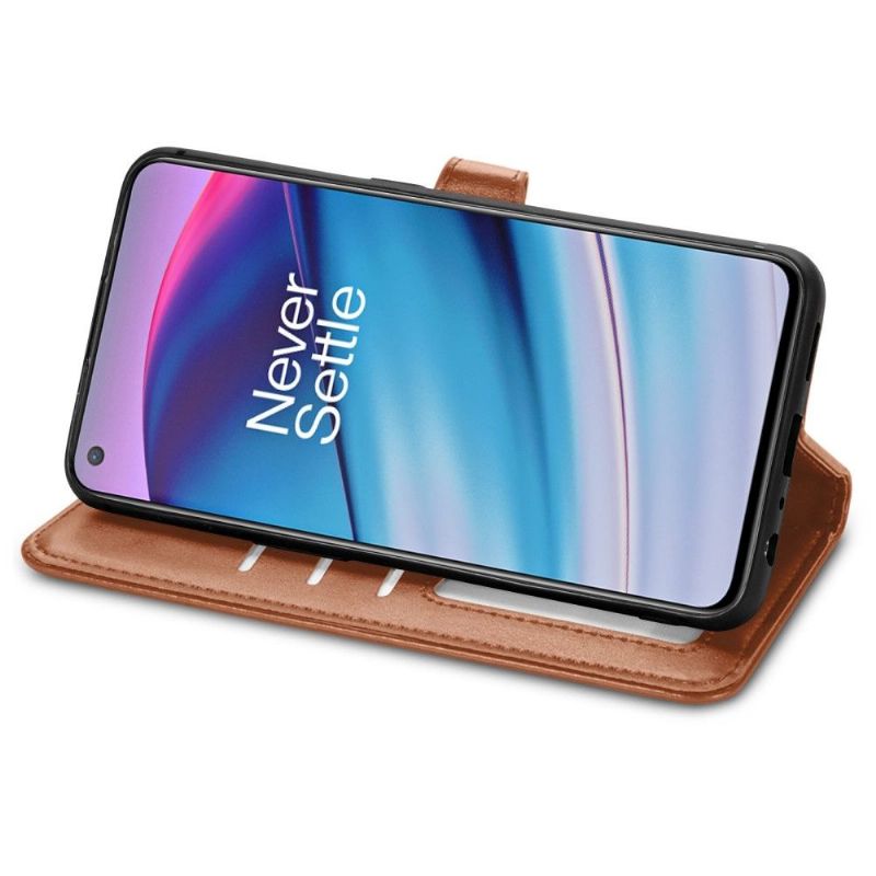 OnePlus Nord CE 5G - Housse Indila Simili Cuir Porte Cartes