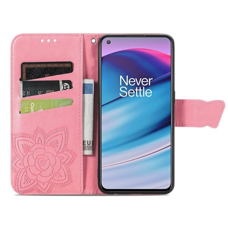 OnePlus Nord CE 5G - Housse Papillon Relief