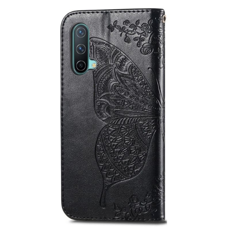 OnePlus Nord CE 5G - Housse Papillon Relief