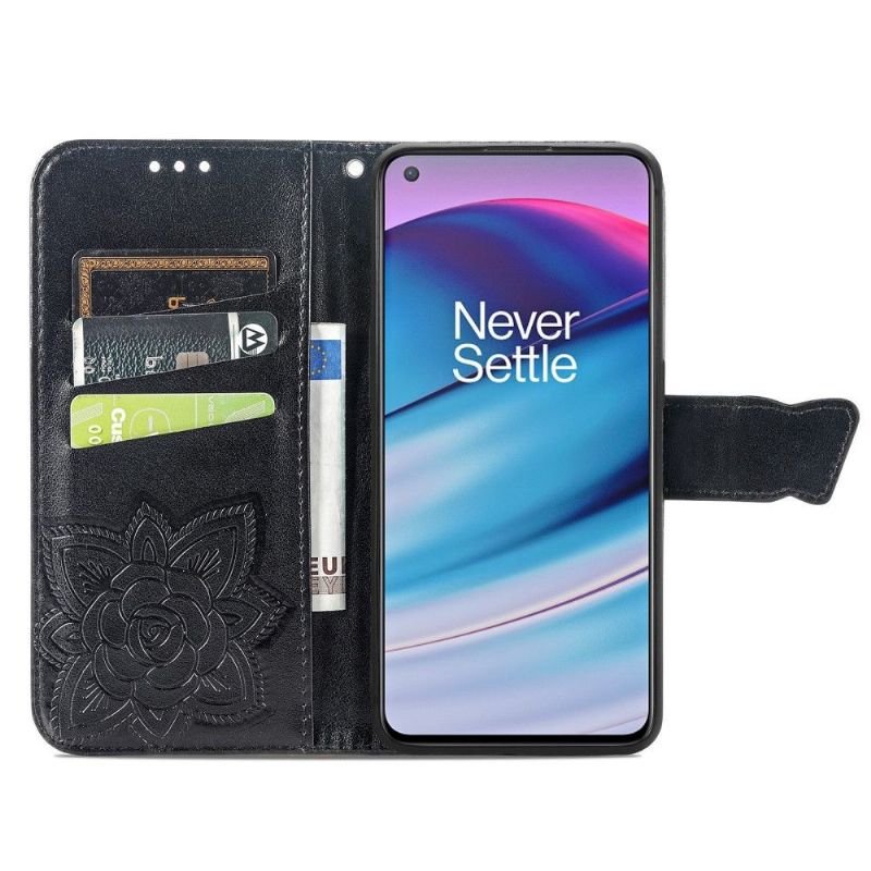 OnePlus Nord CE 5G - Housse Papillon Relief