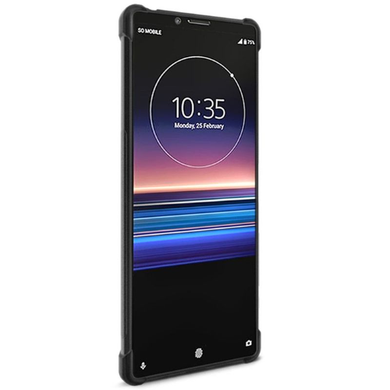 Sony Xperia 1 - Coque class protect - Noir mat